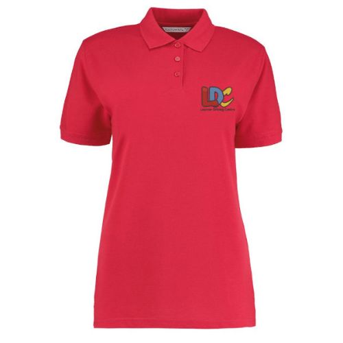 LDC Kustom Kit Klassic Polo Women's With Superwash 60°C (Classic Fit) Red